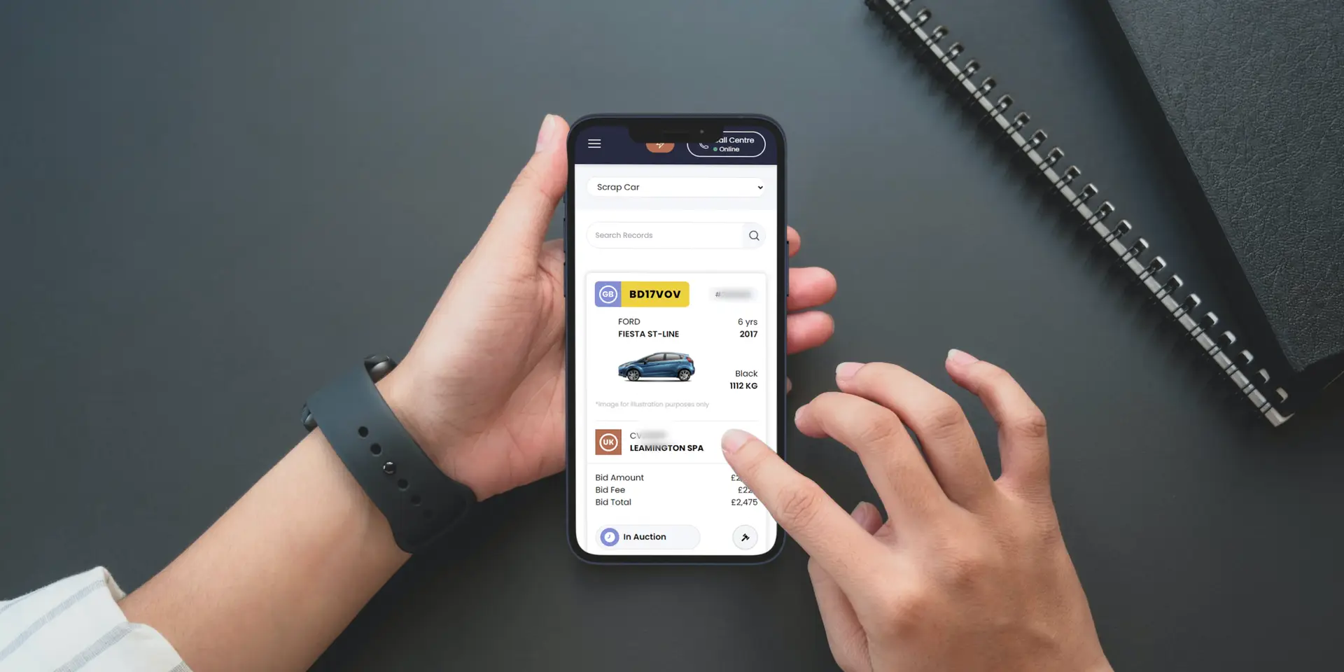 scrap local guides b2b platform placing bids (1)