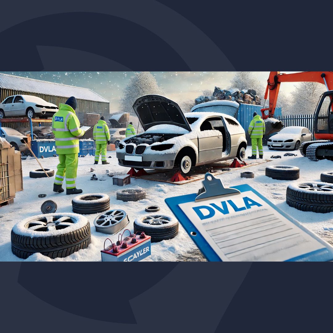 DVLA requirements for scrap cars