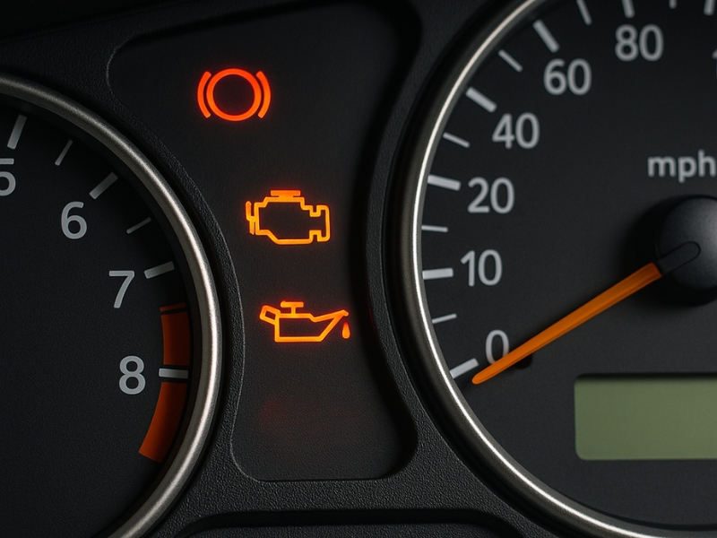 engine warning lights