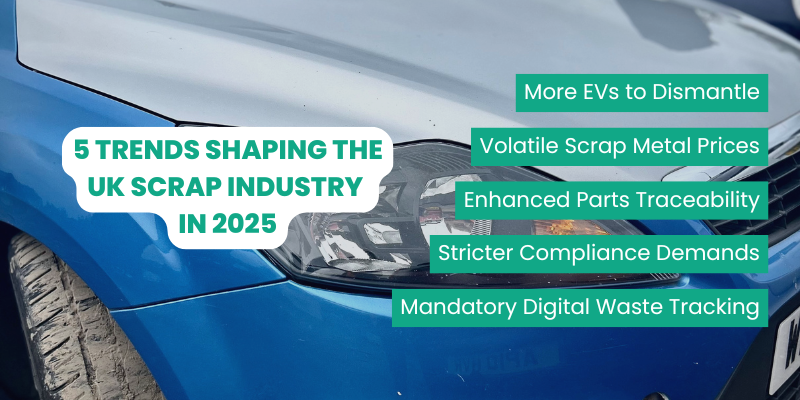 Top 5 trends shaping the UK scrap and salvage industry.