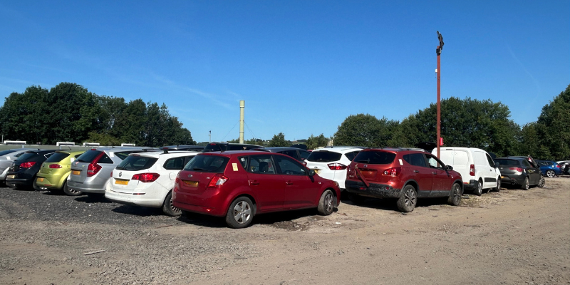 scrapping cars in Lancashire