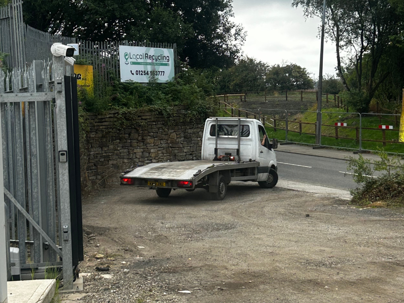 scrap car collection at Scrap Local