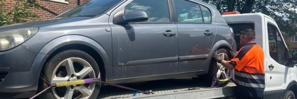 Scrap Local's scrap car collection service